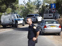 На месте обнаружения тела Мухаммада Абу Хдэйра. 2 июля 2014 года 