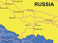 В Назрани возле мечети взорвался автомобиль