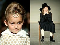 Одежда для самых маленьких: модный показ в Нью-Йорке