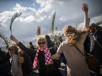 Католики отметили Пальмовое воскресенье в Иерусалиме
