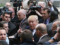 Дональд Трамп на пресс-конференции. 21 марта 2016 года