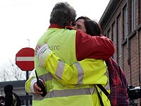 Эвакуация граждан после теракта из аэропорта Брюсселя. Фоторепортаж