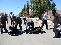 Жители религиозного квартала Нетании едва не линчевали мужчину, приняв его за вора