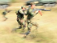 Азербайджанские военные (иллюстрация) 