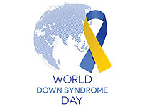 Украинские СМИ спутали  символ болезни Дауна со своим государственным флагом
