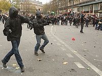 Во Франции прошли демонстрации протеста против реформы рынка труда