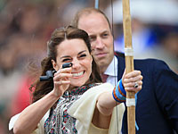 Гости с родины Робин Гуда: принц Уильям и принцесса Кейт в Бутане