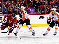 Малкин вернулся на лед. Овечкин забил. Еврейские хоккеисты набрали 4 минуты штрафа