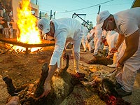 Пасхальное жертвоприношение самаритян. Фоторепортаж