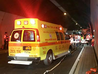 Задержан водитель автобуса, попавшего в аварию в туннеле в Хайфе