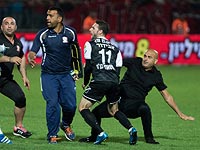 Матч в Сахнине завершился дракой на поле