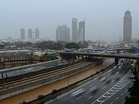 Гуш Дан покроют сетью полос для общественного транспорта за счет частников и парковок