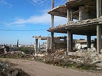 В зоне боевых действий в Сирии