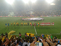 Футбольный матч в Иерусалиме завершился драками и беспорядками