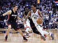 Невероятный бросок с центра поля на последней секунде. 