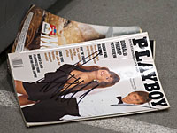 Журнал Playboy с фотографией Трампа на обложке
