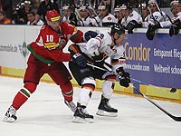 Чемпионат мира: датчане обыграли латвийцев в серии буллитов, немцы разгромили белорусов