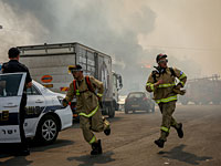 Пожар в иерусалимском районе Гиват-Шауль. Фоторепортаж