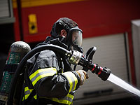 Пожар под Эльадом, эвакуированы жители одной из улиц