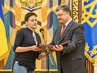 Порошенко: Крым и Донбасс будут возвращены – вслед за возвращением Надежды Савченко  
