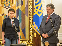 Савченко встретилась с президентом Украины: ей поручено посетить  лидеров  Европы 
