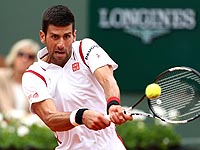 Новак Джокович вышел в полуфинал Открытого чемпионата Франции