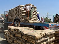 Официально отменен запрет на ввоз цемента в сектор Газы