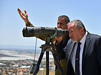 Министр обороны Либерман посетил Северный военный округ