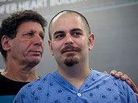 Асаф Бар, получивший ранение в голову в 