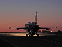 Истребитель F-16 ВВС ЦАХАЛа совершил аварийную посадку на юге Израиля