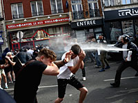 В Лилле вспыхнули беспорядки с участием российских и английских футбольных фанатов