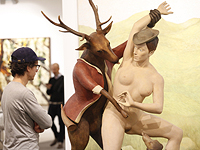 Современное искусство на Art Basel: Актеон и обнаженная Диана. Фоторепортаж