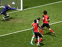 Витсель (Зенит) оторвался от защитника и пробил головой 2:0