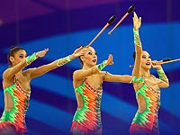 Израильтянки стали чемпионками Европы в упражнениях 