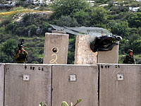 Начались работы по достройке стены безопасности на Хевронском нагорье