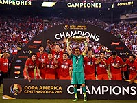 Два удаления, Месси не реализовал пенальти. Сборная Чили завоевала Кубок Америки