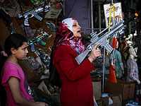 Ид аль-Фитр в Хевроне и Рафахе: парады и игрушки для детей. Фоторепортаж