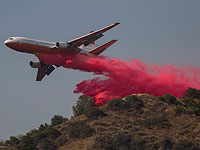 Низовой пожар около Лос-Анджелеса, были эвакуированы около двух тысяч человек