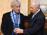 Эли Визель и Шимон Перес в 2013 году