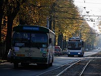 В Петрозаводске от удара молнии сгорел троллейбус
