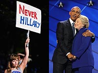 Съезд демократов: сторонники Сандерса протестуют. Фоторепортаж