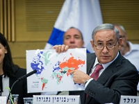 Египетские СМИ обиделись на Нетаниягу из-за представленной в Кнессете карты