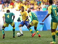 Олимпиада. Бразильцы с Неймаром не сумели победить сборную ЮАР