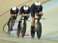 Командная гонка преследования: в финале британцы установили мировой рекорд