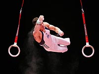 Упражнения на кольцах: победил грек, россиянин на третьем месте