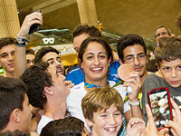 Медалистов Олимпиады встретили в Израиле как героев. Фоторепортаж