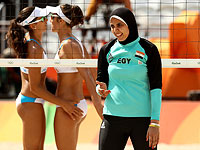 Пляжный волейбол в Рио: золото немок и хиджабы египтянок. Фоторепортаж