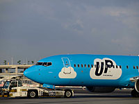 Самолет компании UP, следовавший в Киев, запросил аварийную посадку в Израиле