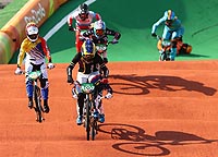 ВМХ: золото завоевали колумбийка и американец