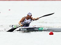 Байдарка-одиночка: победил британец, бронзу получили два спортсмена